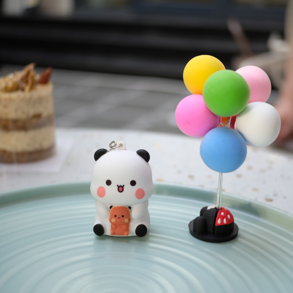 Bubu & Dudu Keychain – Says 3 voice “I Love You - Atata - Omacha”, Lights Up