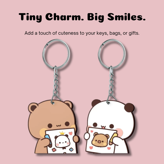 Bubu & Dudu – I drew you! – Keychain