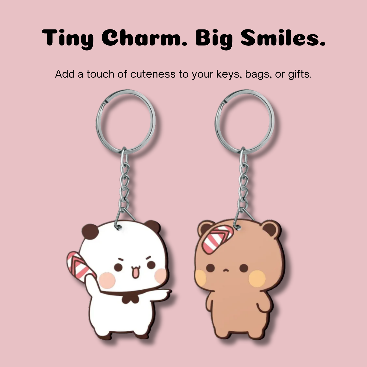 Bubu & Dudu – Slippers! – Keychain