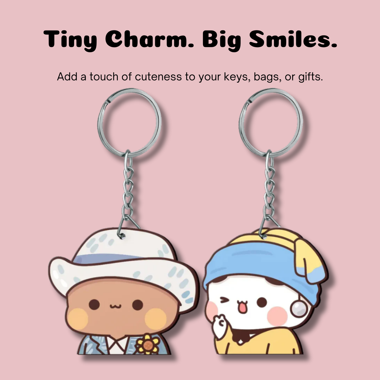 Bubu & Dudu β Famous Art β Keychain