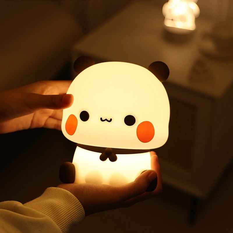 Bubu Night Lamp – Soft Warm Light Desk Lamp for Couples & Home Decor - Heybubududu