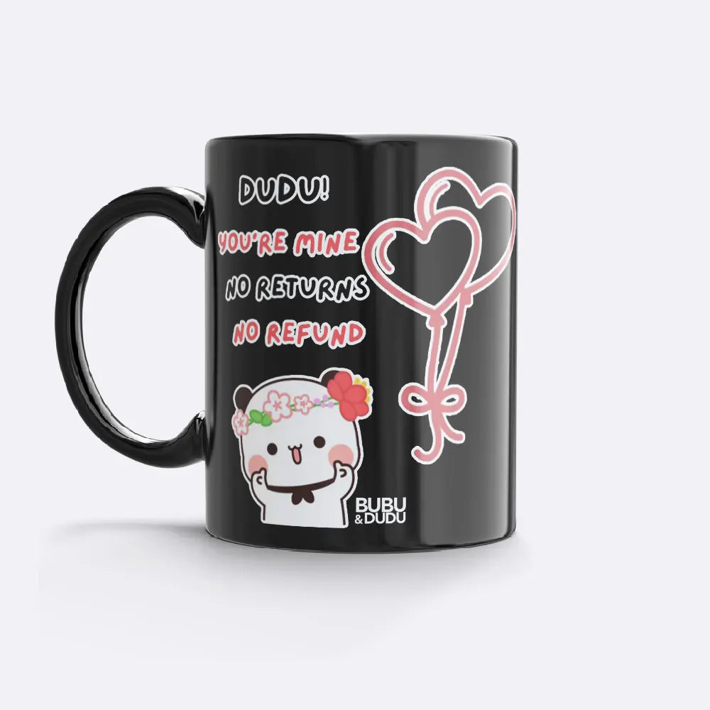 Bubu & Dudu "You're Mine!" Mug – Romantic Gift for Couples - Heybubududu