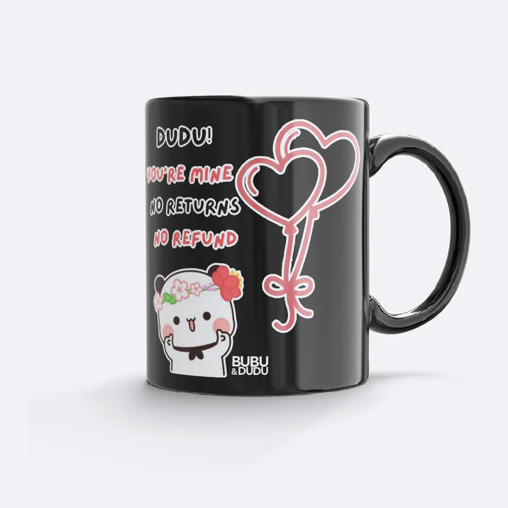Bubu & Dudu "You're Mine!" Mug – Romantic Gift for Couples - Heybubududu