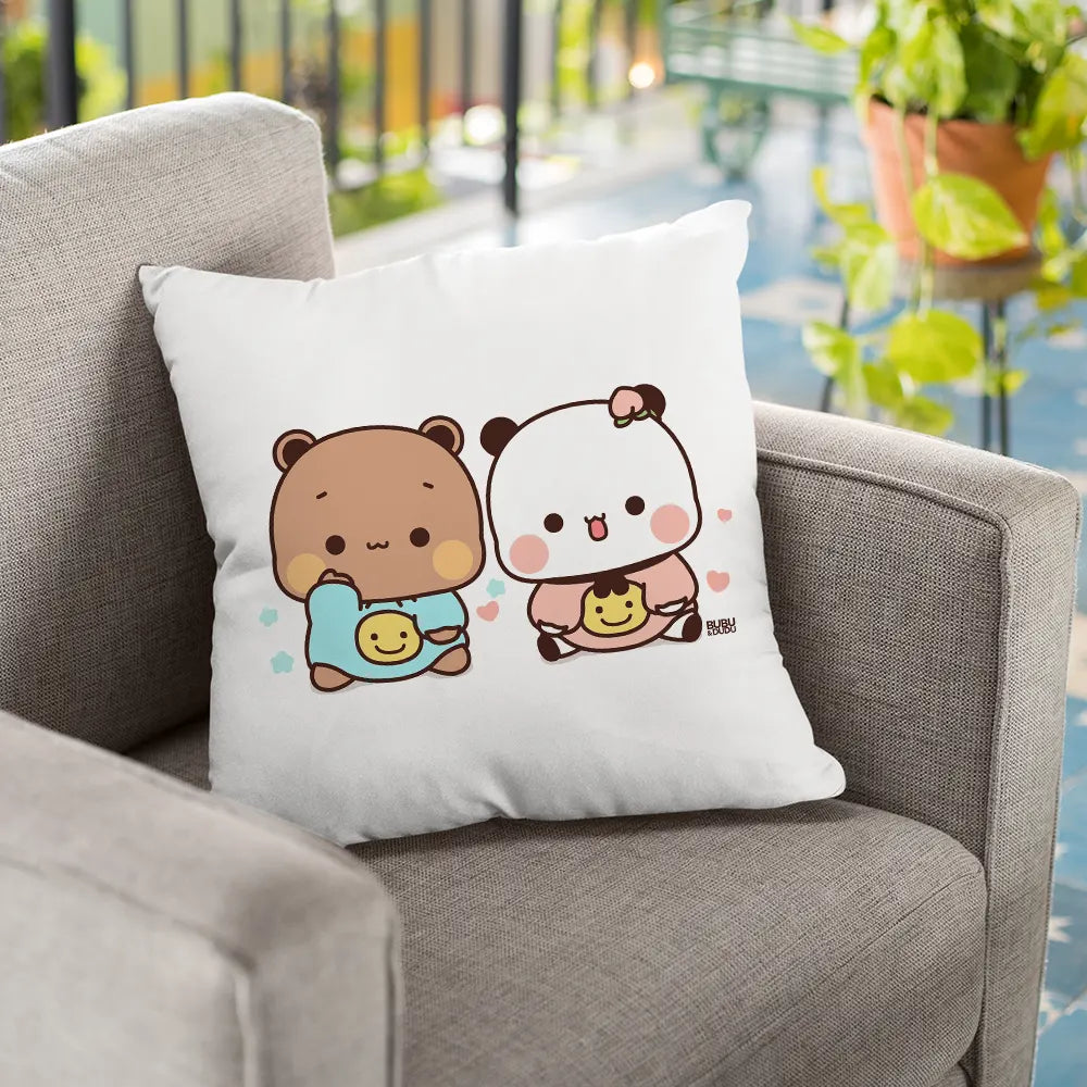Bubu & Dudu "Little Moments" Pillow – Cute Couple Gift - Heybubududu