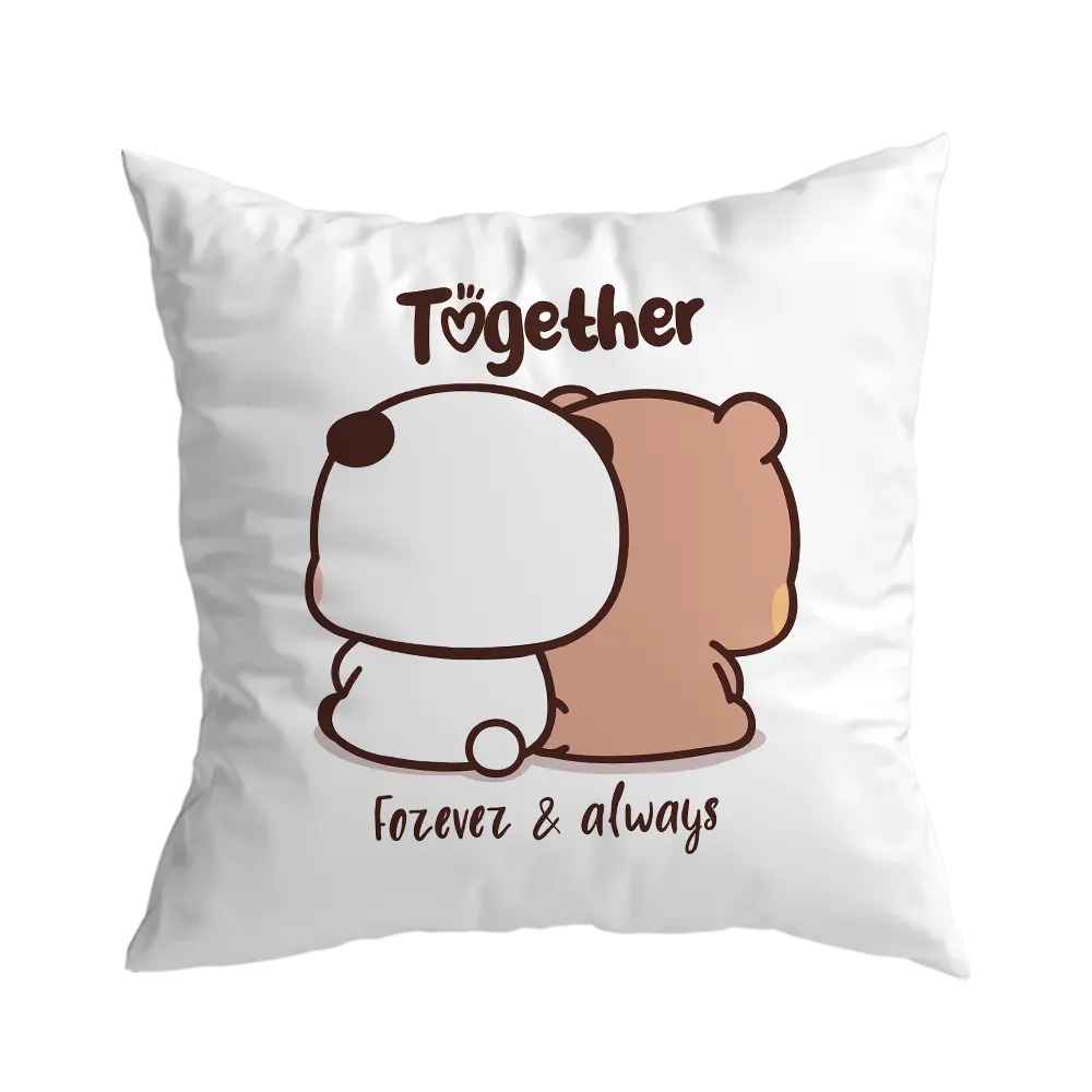 Bubu & Dudu "Together" Pillow – Cute Couple Gift - Heybubududu