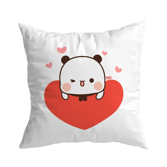 Bubu & Dudu "Bubu Heart" Pillow – Sweet Couple Decor - Heybubududu