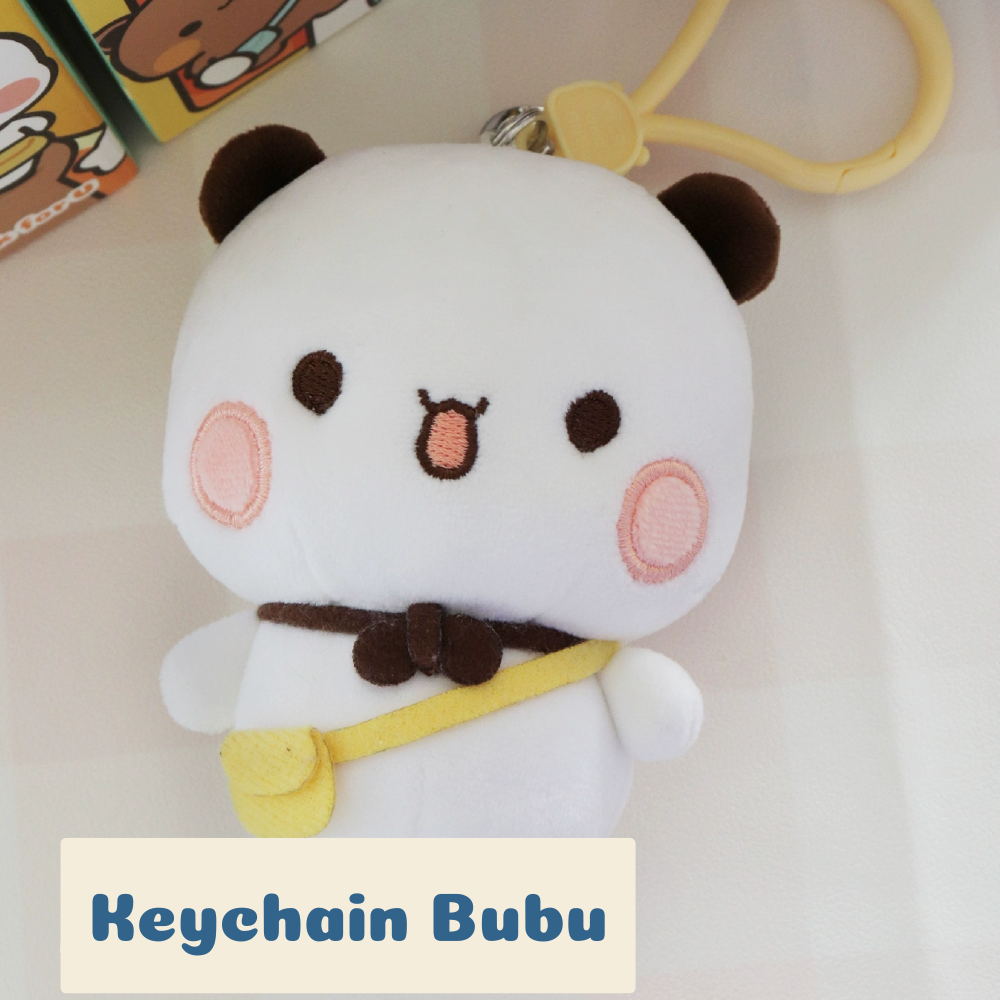 Bubu & Dudu Plush Keychain – Ultra Soft, Totally Adorable