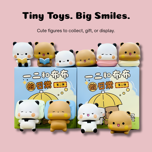 Bubu Dudu Daily Life Blind Box - Series 2 (2 Figures Per Box)