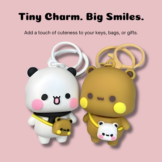 Bubu & Dudu Keychain Set