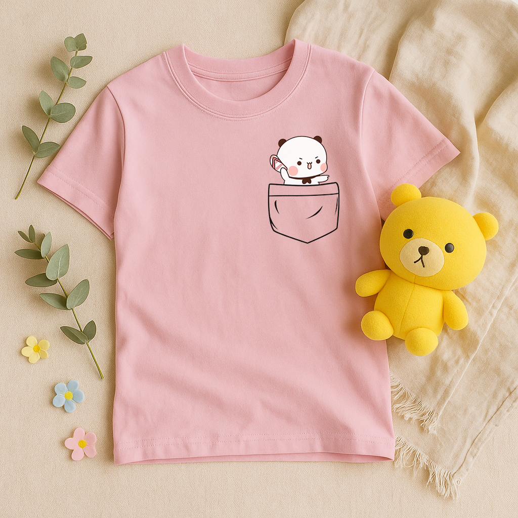 Bubu & Dudu Couple T-Shirts – Pocket Love Tee