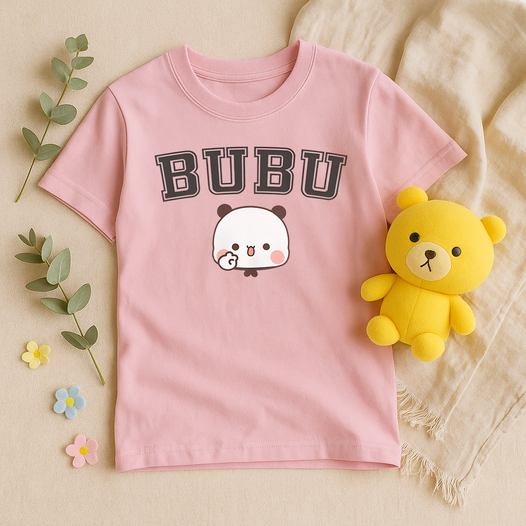 Bubu & Dudu Couple T-Shirts – Comfy & Cute Design