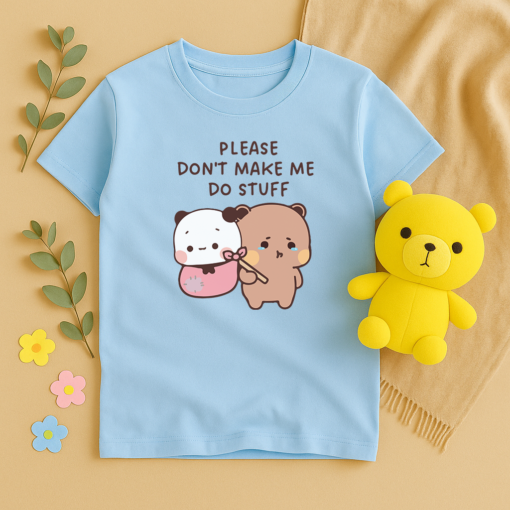 Don’t Make Me Tee – Lazy & Cute Bubu Dudu