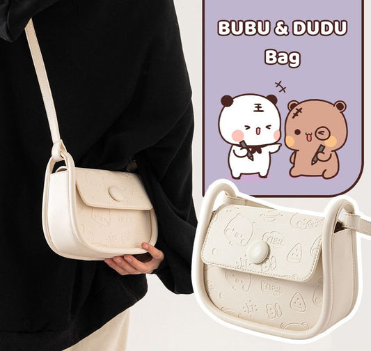 Bubu & Dudu Embossed Crossbody Bag