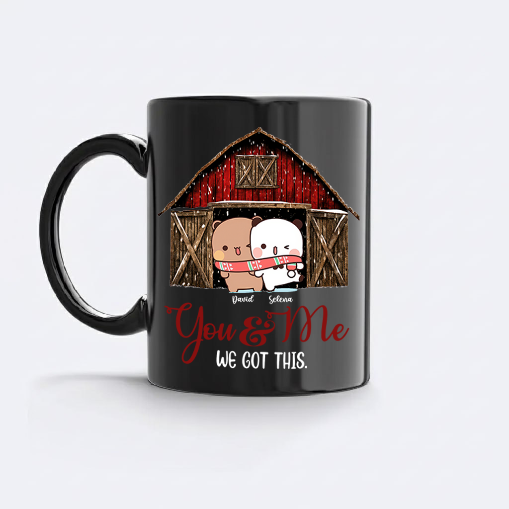 Bubu & Dudu You & Me We Got This Mug – Personalized Name Ceramic Coffee Mug
