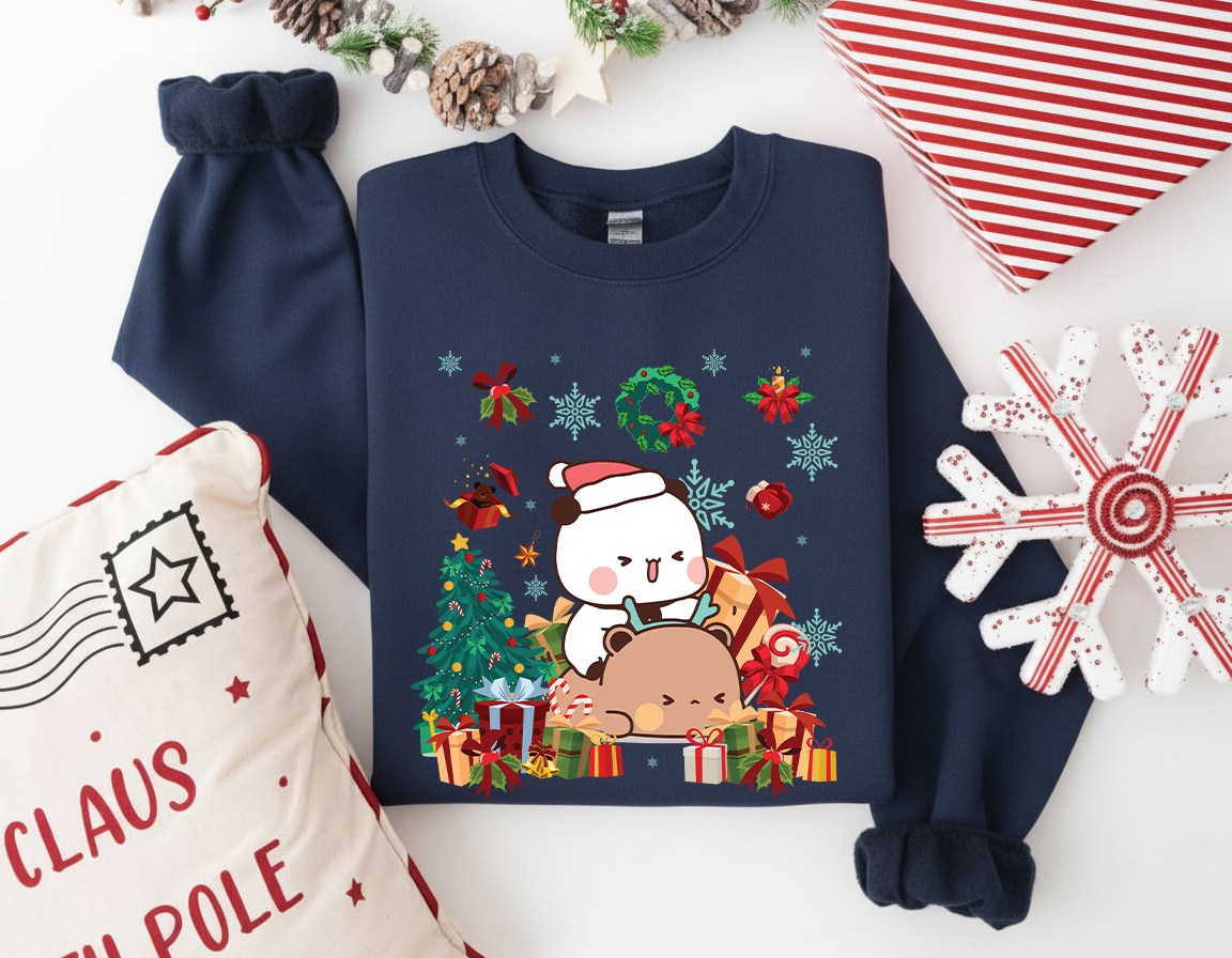 Bubu & Dudu Christmas Sweatshirt – Cute Holiday Pullover