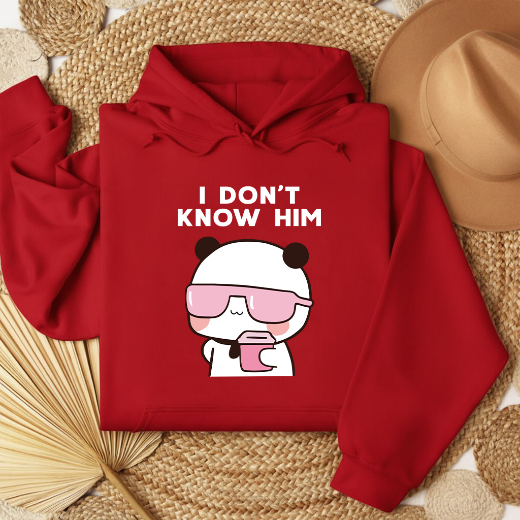 Bubu Dudu Couple Hoodies – She’s My Soulmate / I Don’t Know Him