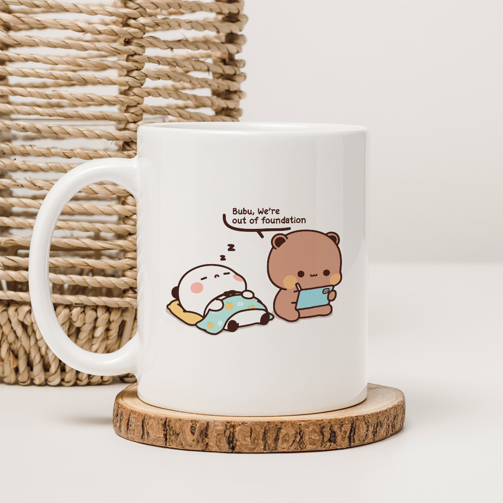 Bubu and Dudu Couple Gift Mug Set – Funny & Cute Daily Life Moments