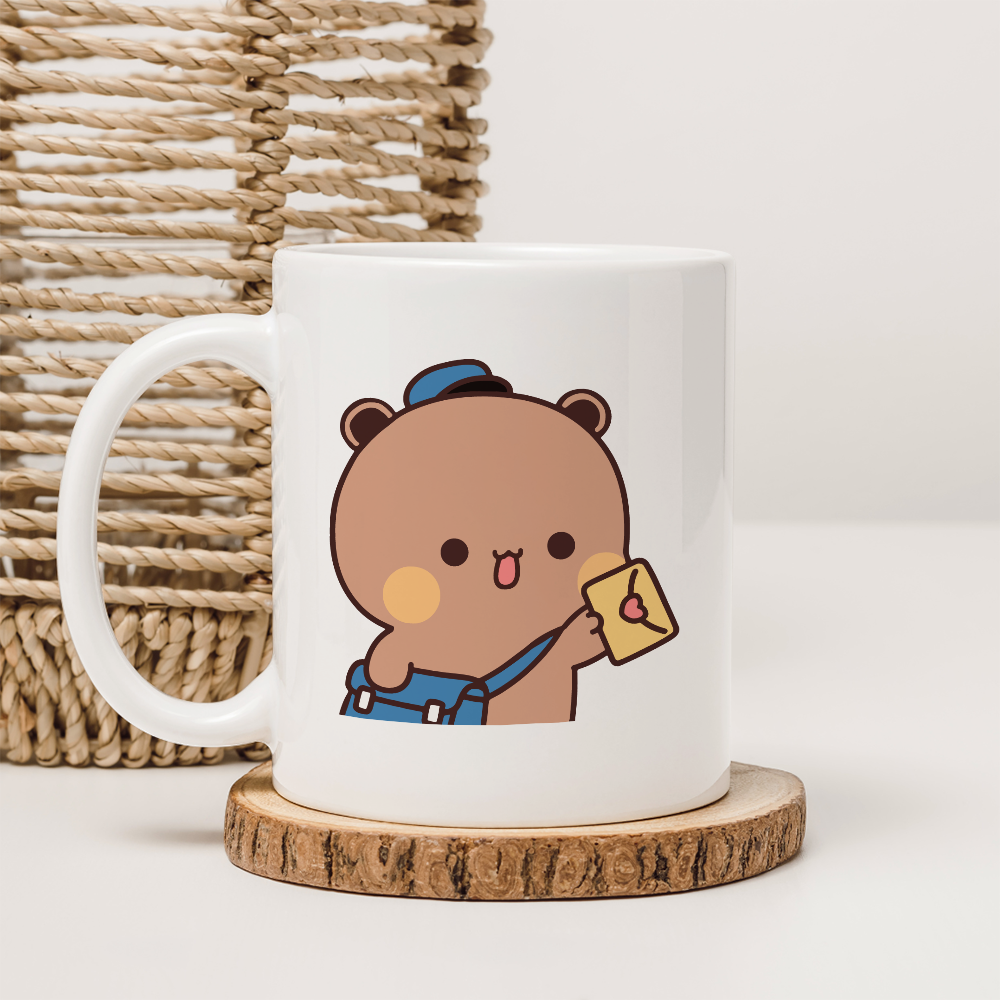 Bubu & Dudu Couple Mug – Cute Love Letter Confession Gift