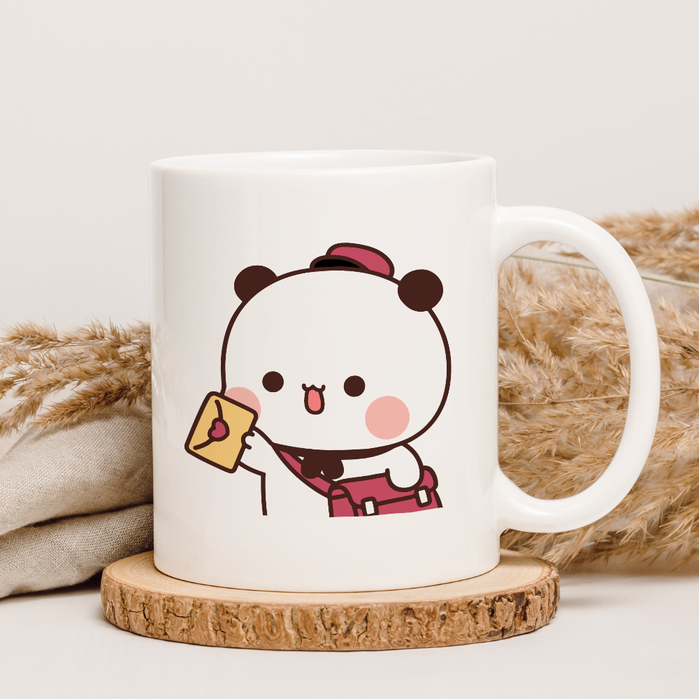 Bubu & Dudu Couple Mug – Cute Love Letter Confession Gift