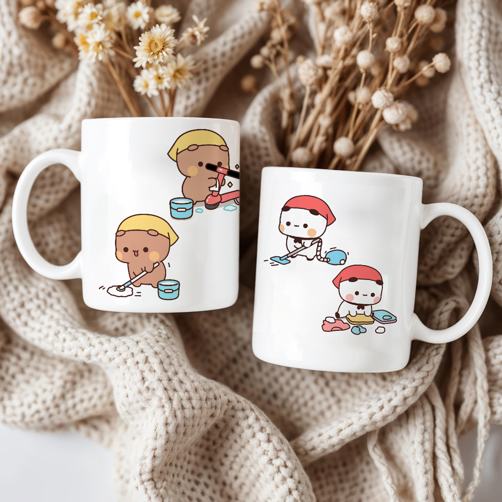 Bubu Dudu Matching Mugs – Love in Every Little Moment