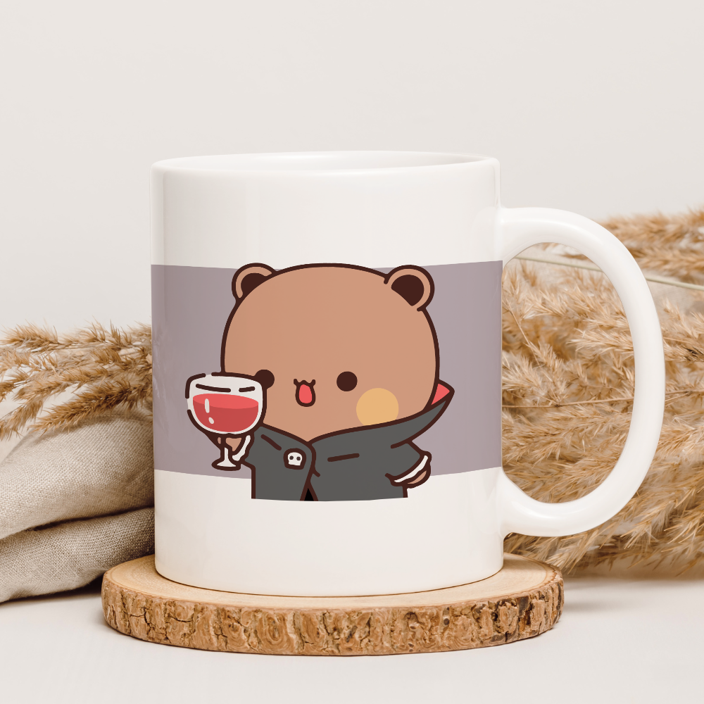 Bubu & Dudu Halloween Mug – Spooky Love for Boyfriend or Girlfriend