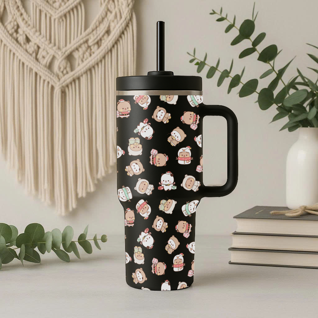 Bubu & Dudu Festive Insulated Cup – Christmas Special