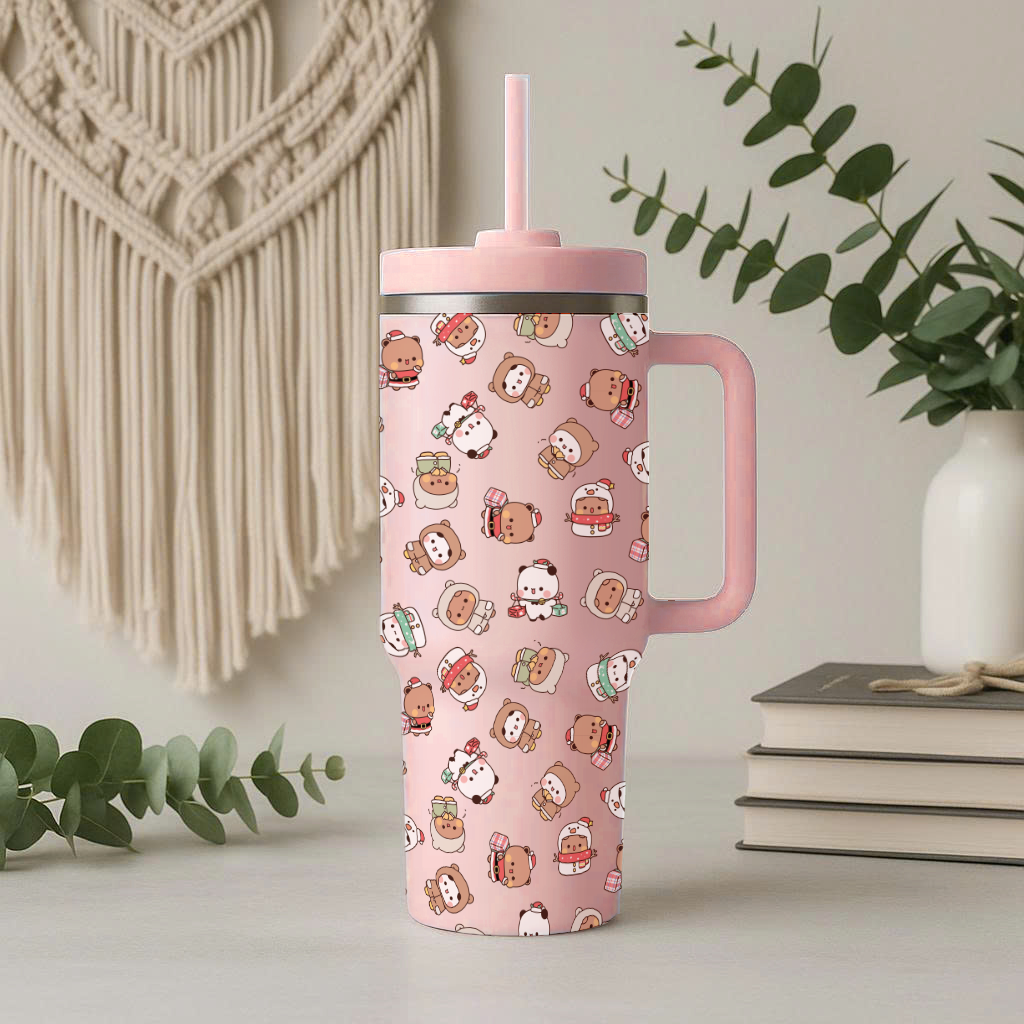 Bubu & Dudu Festive Insulated Cup – Christmas Special