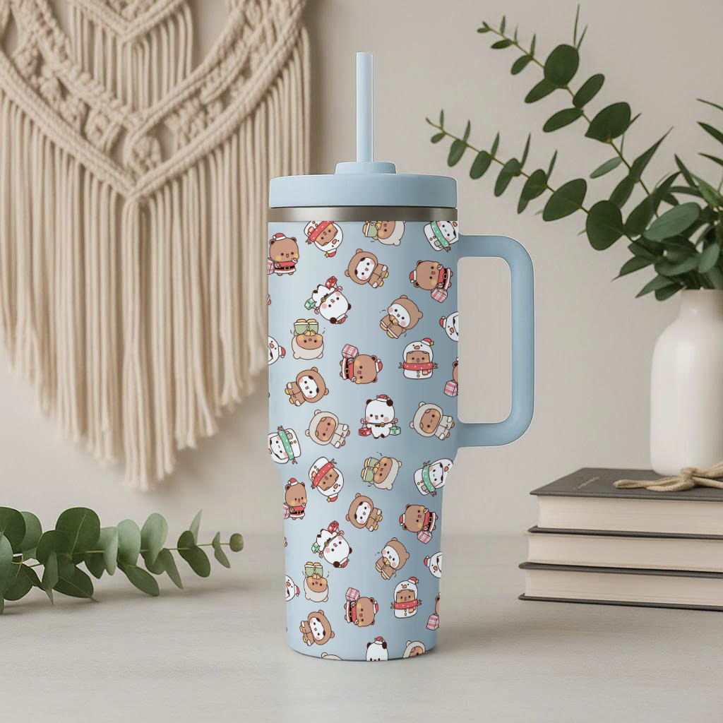 Bubu & Dudu Festive Insulated Cup – Christmas Special