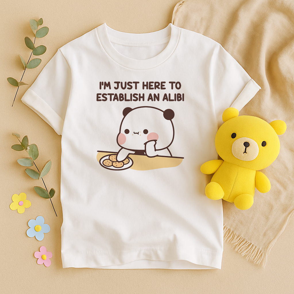 Bubu & Dudu Matching Tees – Funny “Alibi” Couple Shirts