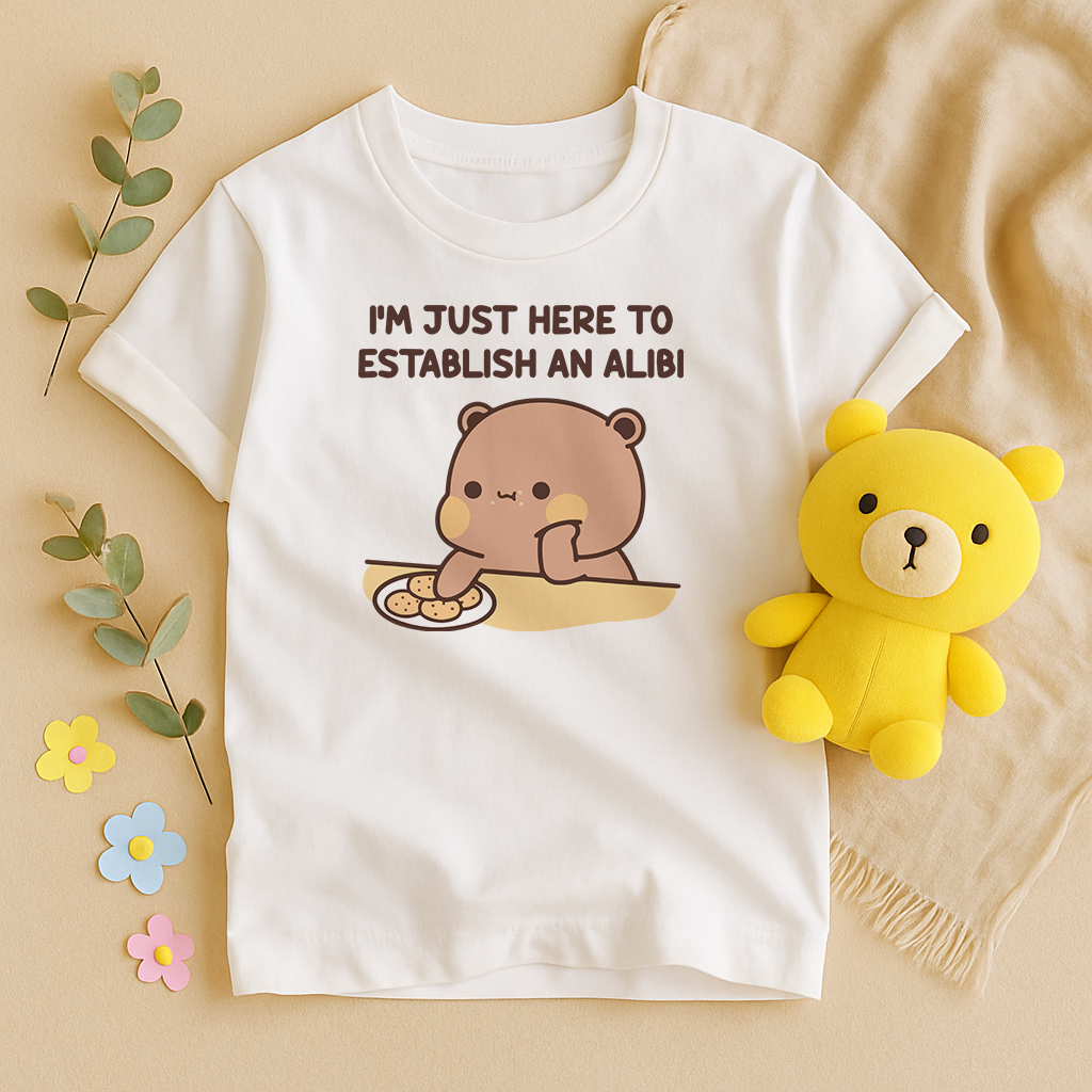 Bubu & Dudu Matching Tees – Funny “Alibi” Couple Shirts