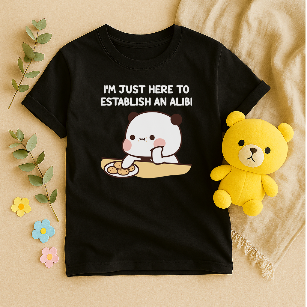 Bubu & Dudu Matching Tees – Funny “Alibi” Couple Shirts