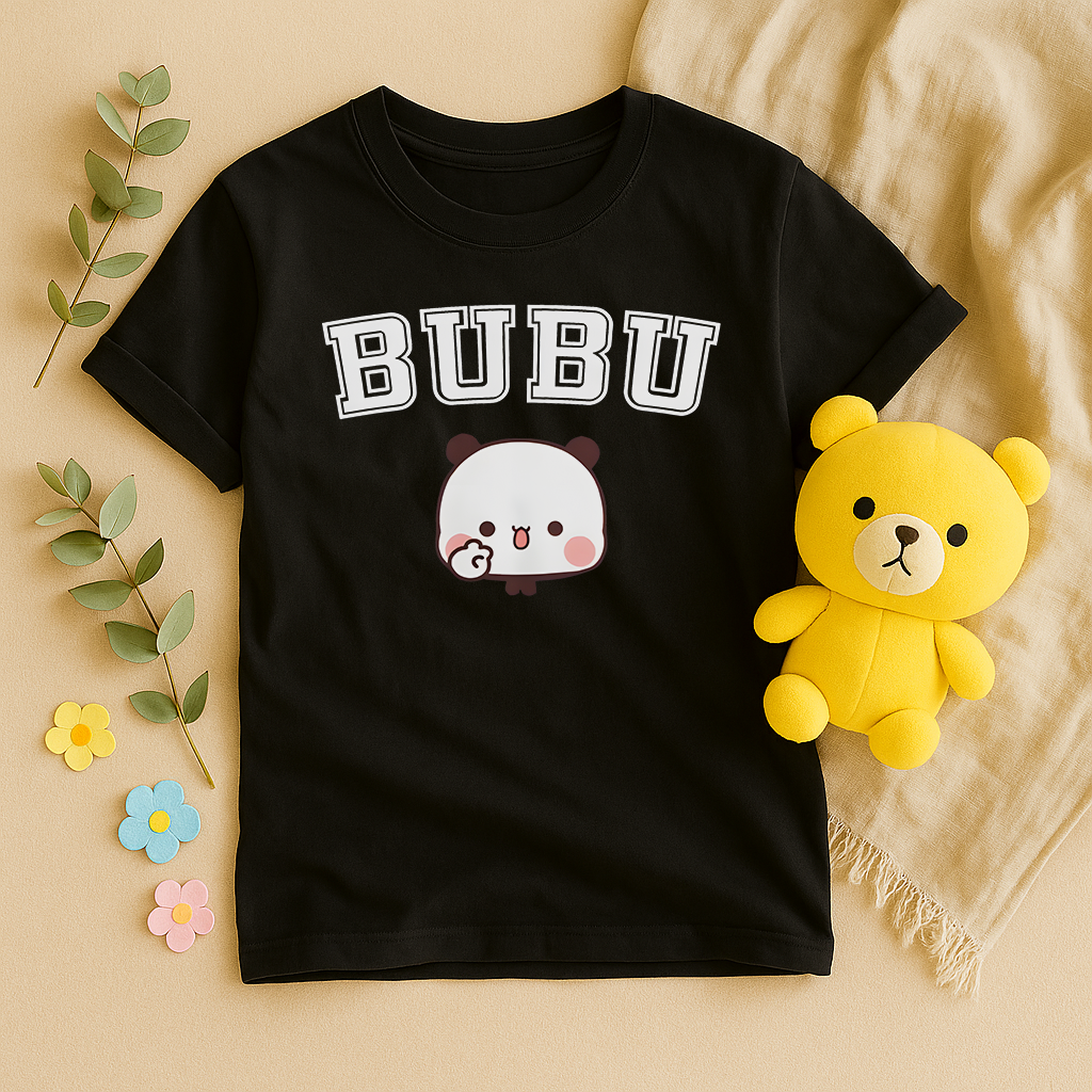 Bubu & Dudu Couple T-Shirts – Comfy & Cute Design