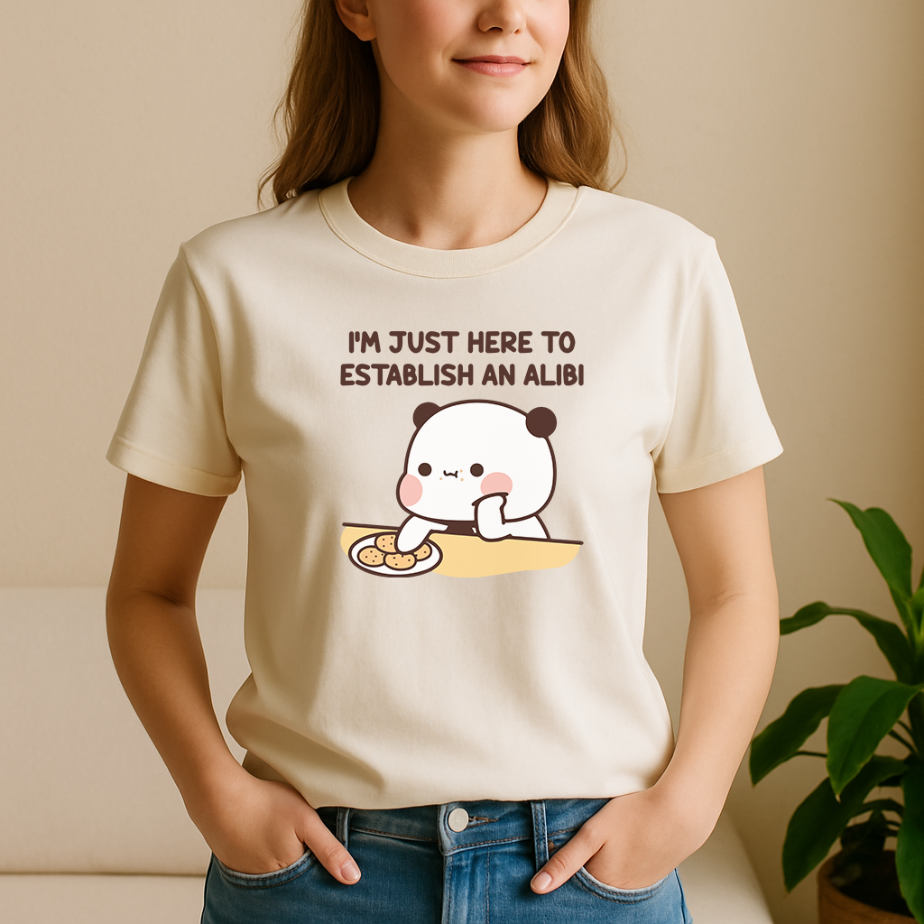 Alibi Couple T-Shirts – Matching & Mischievous Bubu