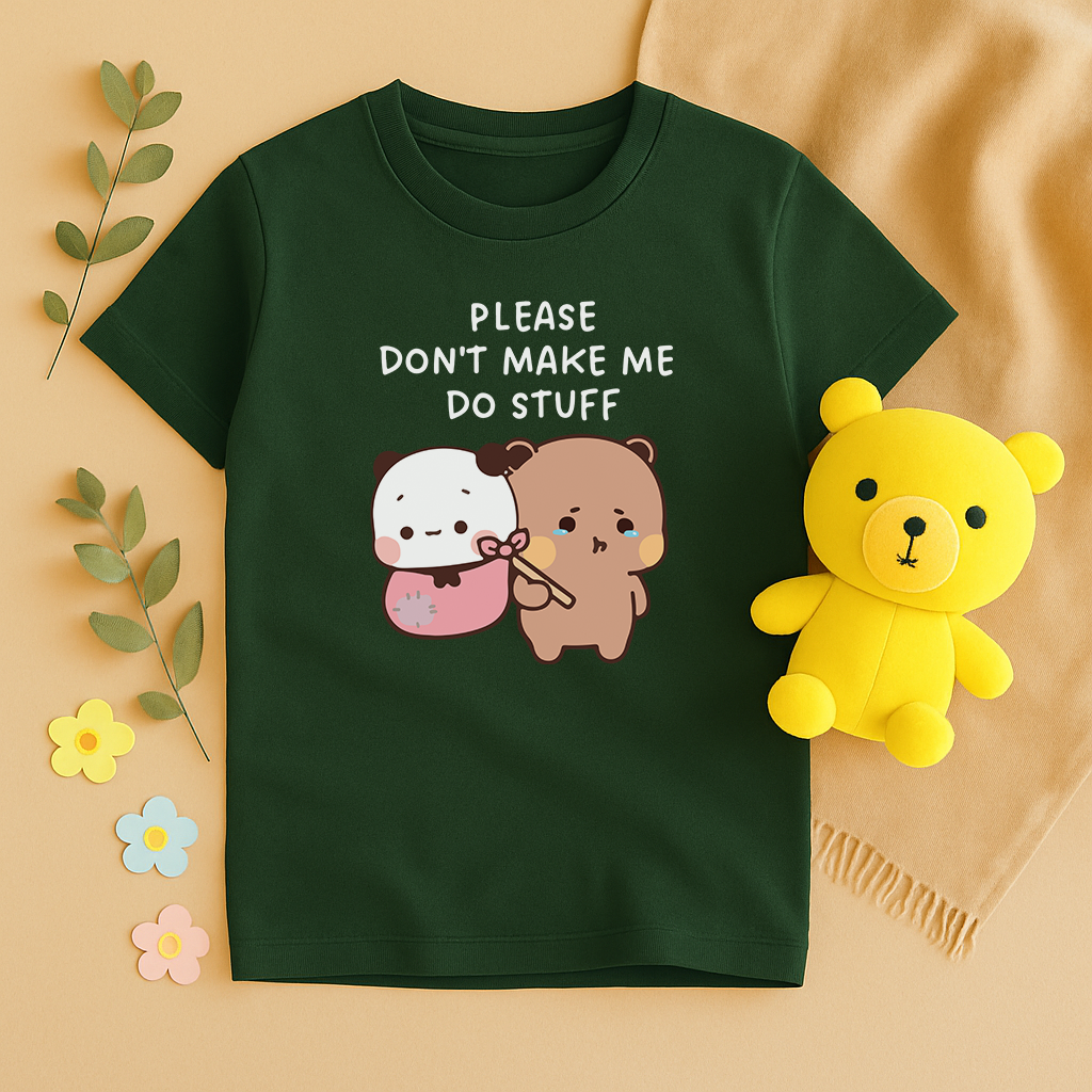 Don’t Make Me Tee – Lazy & Cute Bubu Dudu