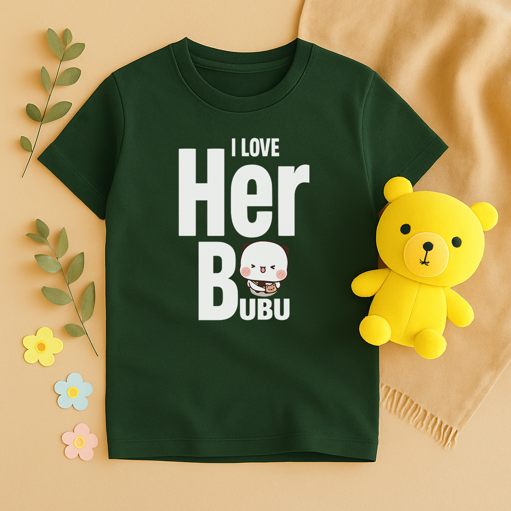 Couple T-Shirts β I Love Her Bubu