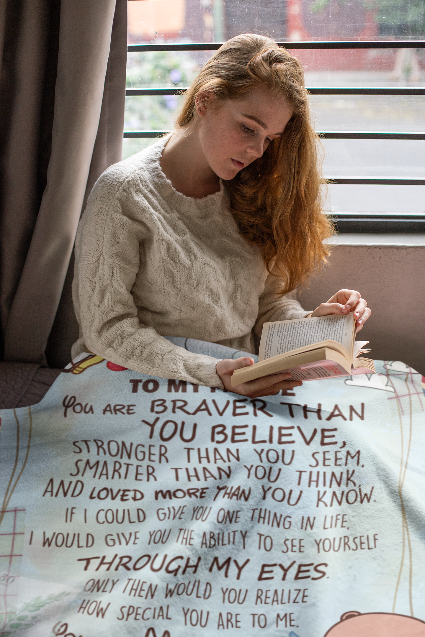 Couple Gift Blanket – To My Fiancé, You Are Braver Than You Believe