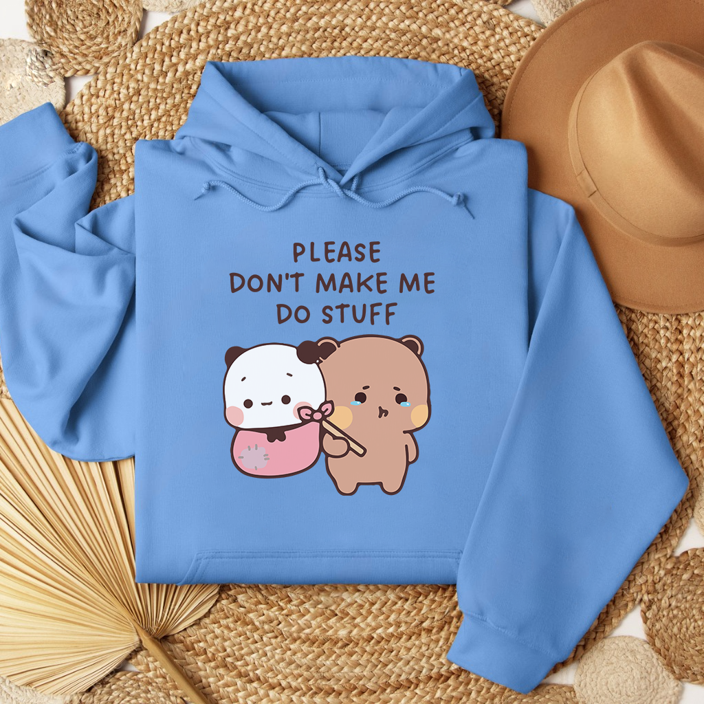 Please Don’t Hoodie – Cozy & Relatable Vibe