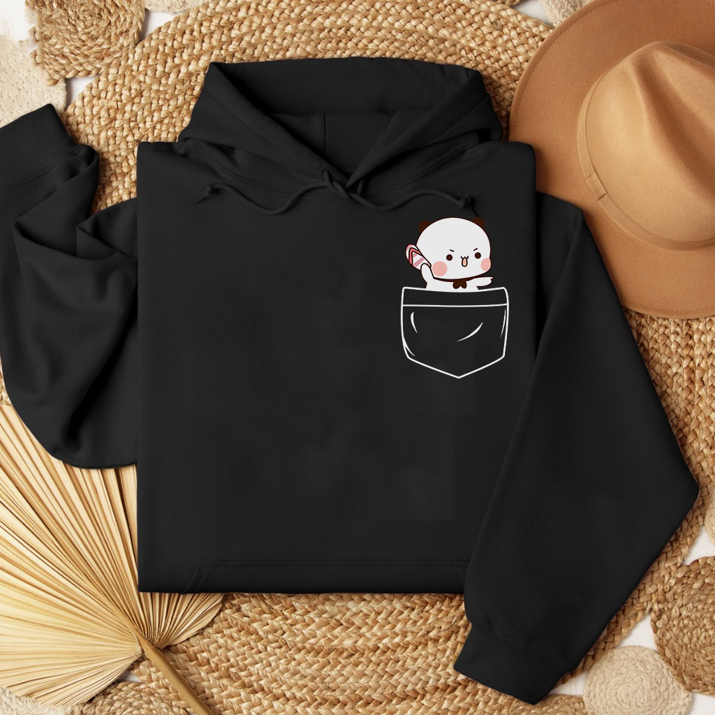 Bubu & Dudu Couple Hoodie β Pocket Love Tee