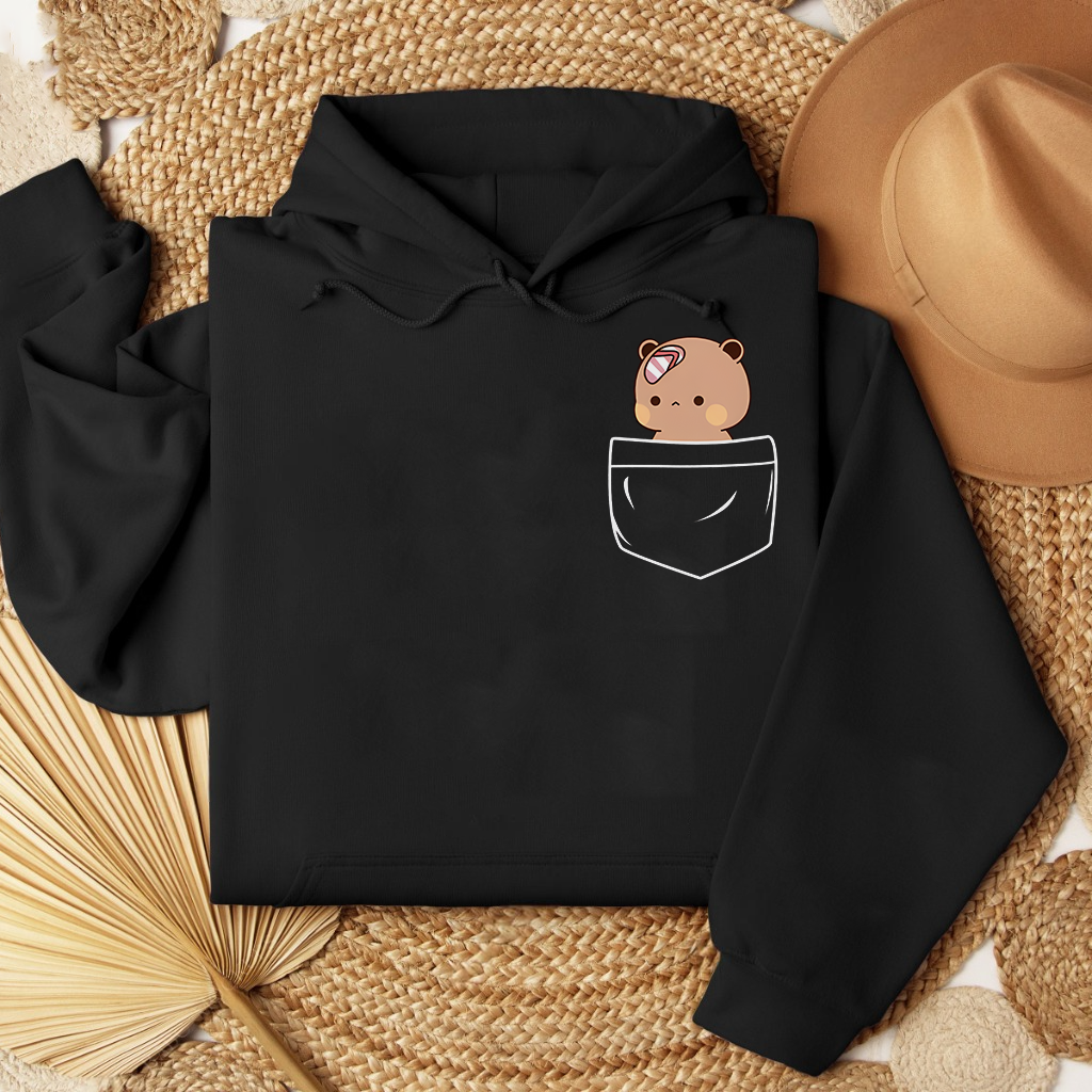 Dudu Couple Hoodie β Pocket Love