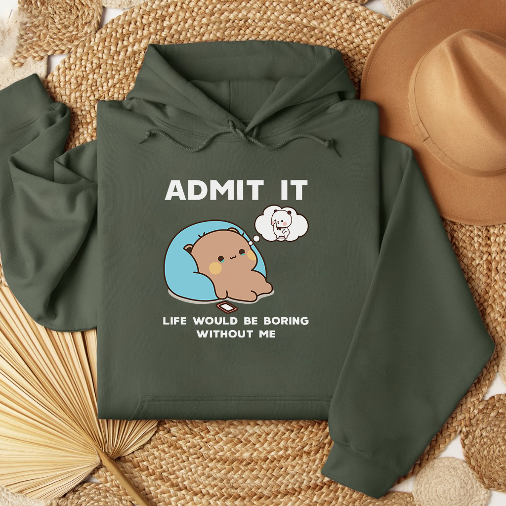 Boring Without Me Hoodie – Bubu & Dudu Vibe
