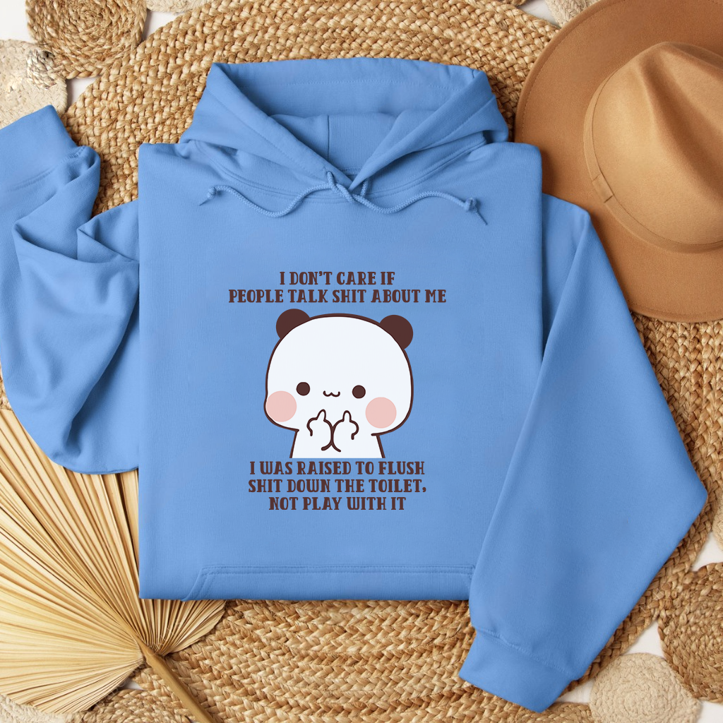 Funny Sarcastic Quote Hoodie – Bubu Cute Panda Unisex Pullover