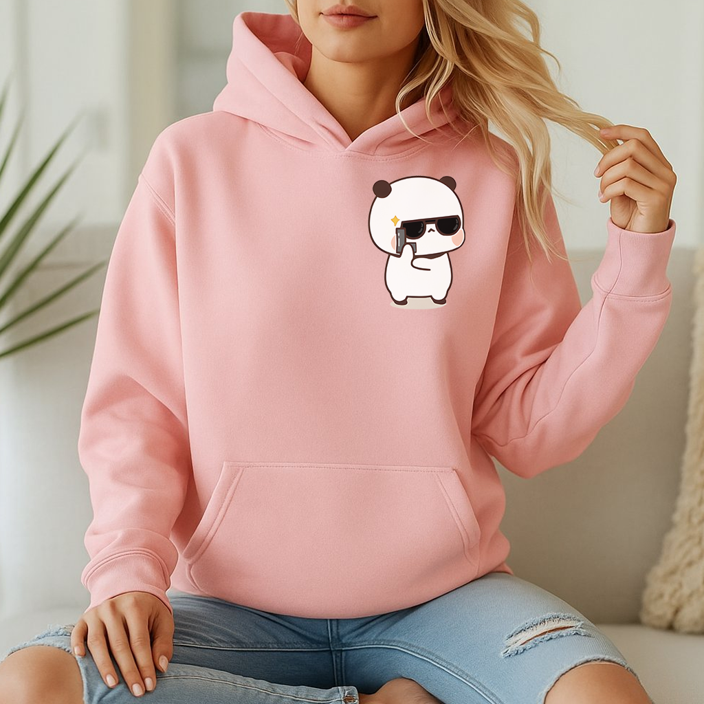 Bubu & Dudu Couple Hoodie β Cool Panda & Bear Vibes