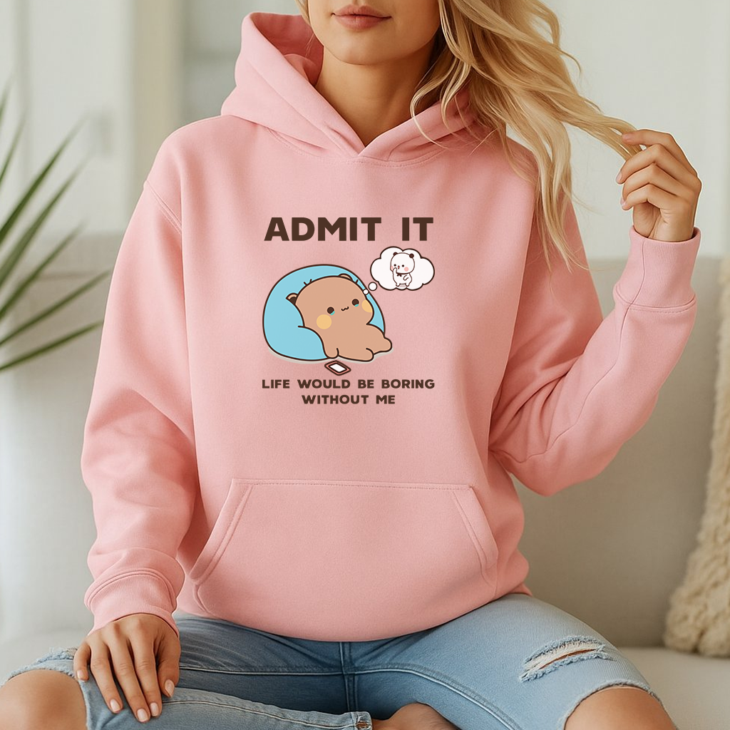 Boring Without Me Hoodie – Bubu & Dudu Vibe