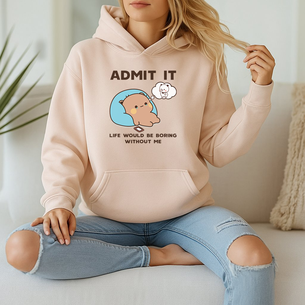 Boring Without Me Hoodie – Bubu & Dudu Vibe