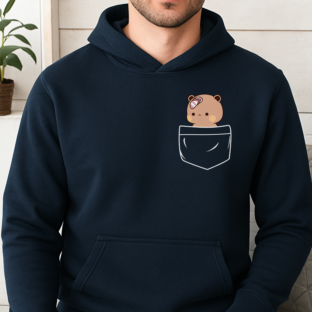 Bubu & Dudu Couple Hoodie β Pocket Love