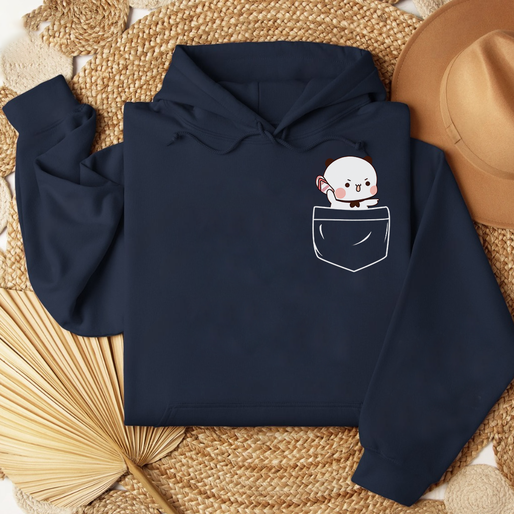 Bubu Couple Hoodie β Pocket Love Tee