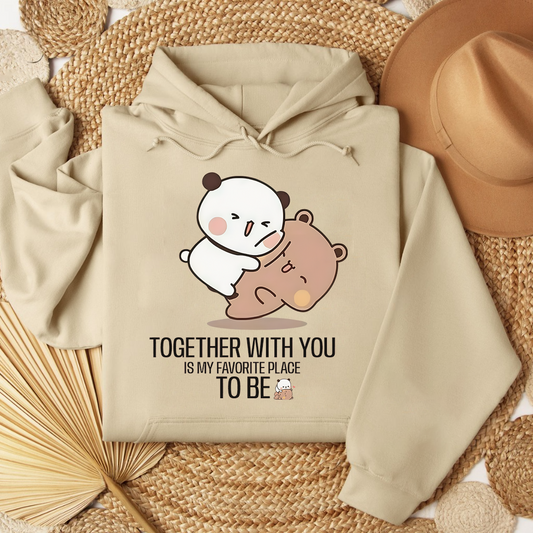 Bubu & Dudu Hoodie – Together With You Design