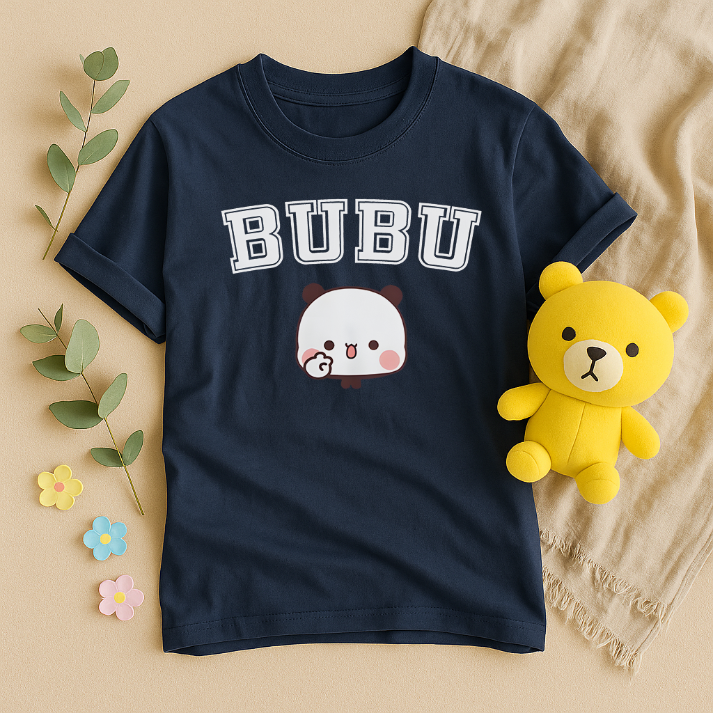 Bubu & Dudu Couple T-Shirts – Comfy & Cute Design