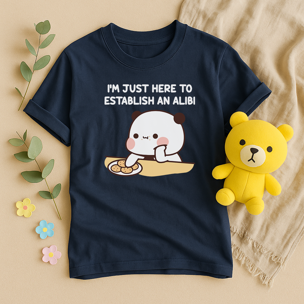 Bubu & Dudu Matching Tees – Funny “Alibi” Couple Shirts