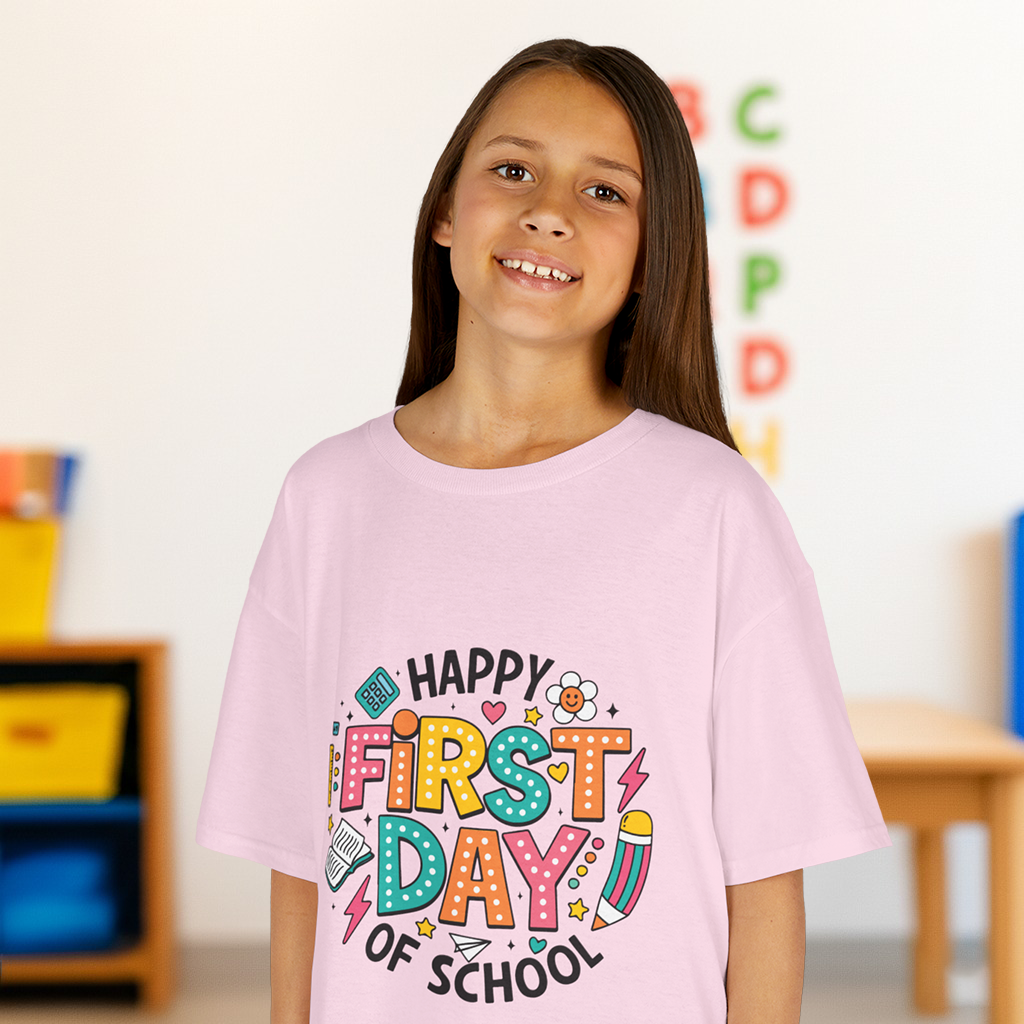 T-Shirt First Day of School Shirt